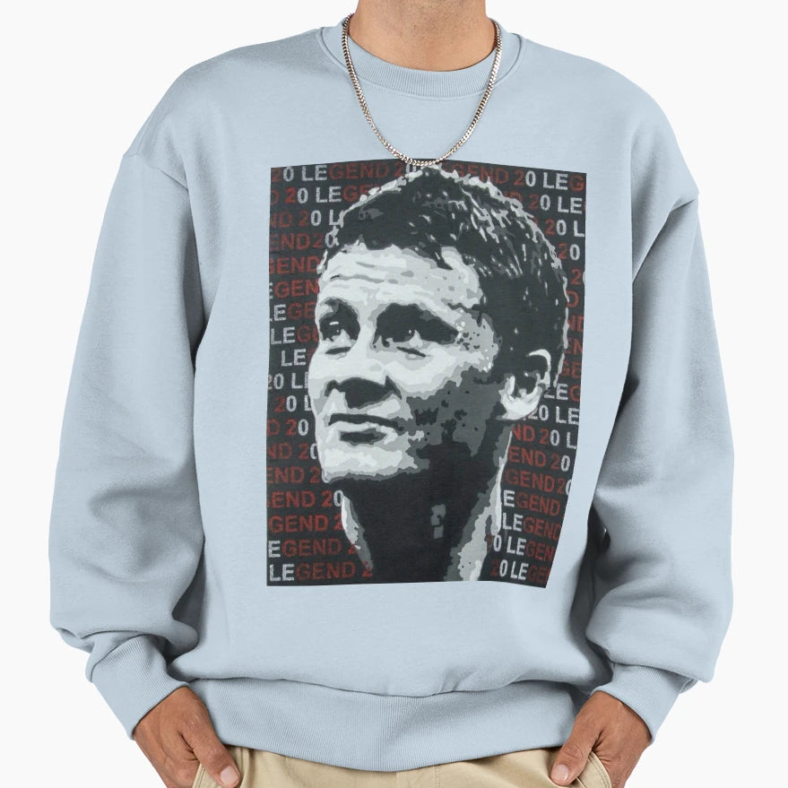 Art Ole Gunnar Illustration Sweatshirt - Aesthetic Graphic Men Women - T-Shirt, Sweatshirt, Hoodie