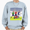 Fierce Soccer Battle Strength Sweatshirt - Fun Novelty Design Men Women - T-Shirt, Sweatshirt, Hoodie