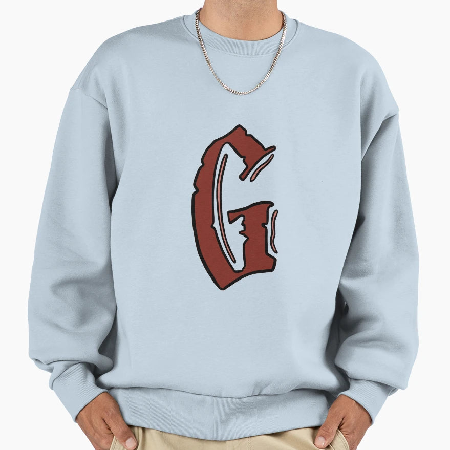 Red G Sweatshirt - Trendy Graphic for Adults - T-Shirt, Sweatshirt, Hoodie