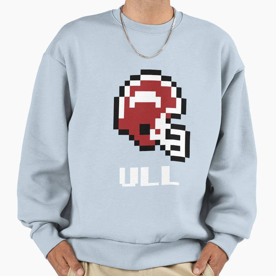 Louisiana Ragin Cajuns Tecmo Super Bowl Sweatshirt - Trendy Graphic Unisex - T-Shirt, Sweatshirt, Hoodie
