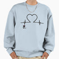 Juicy Heartbeat Sweatshirt - Custom Art Print Men Women - T-Shirt, Sweatshirt, Hoodie