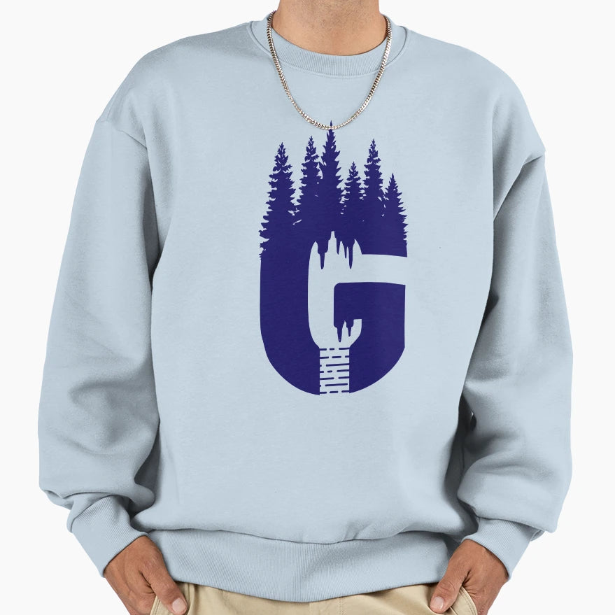 Letter G Outdoor Theme Sweatshirt - Novelty Apparel Men Women - T-Shirt, Sweatshirt, Hoodie