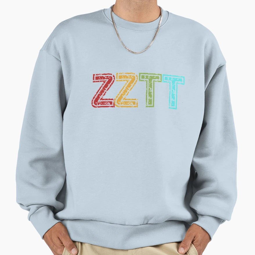 Zztt Simple Sweatshirt - Casual Everyday Wear Unisex - T-Shirt, Sweatshirt, Hoodie