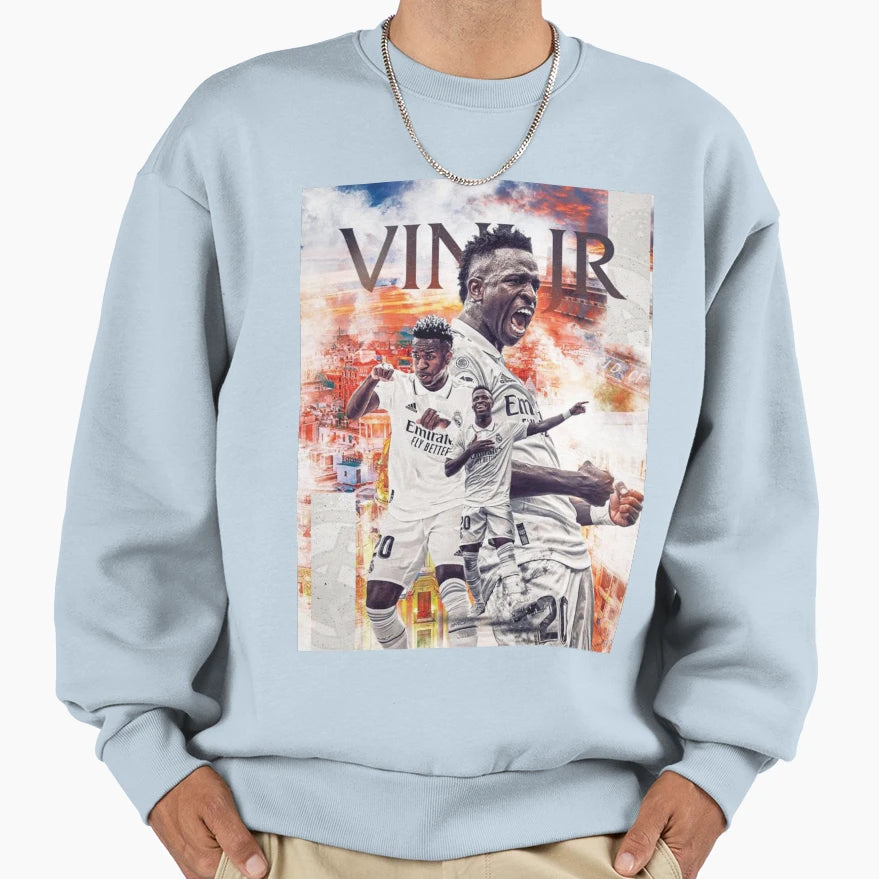 Vinicius Junior Sweatshirt - Fun Novelty Design Unisex - T-Shirt, Sweatshirt, Hoodie