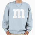 Funny Letter M Halloween Sweatshirt - Fun Novelty Design for Adults - T-Shirt, Sweatshirt, Hoodie