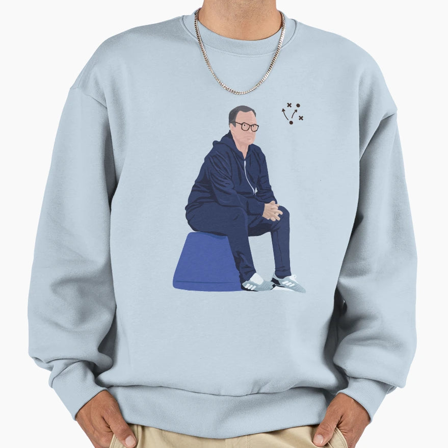 Marcelo Bielsa Tactics Sweatshirt - Unique Graphic for Adults - T-Shirt, Sweatshirt, Hoodie