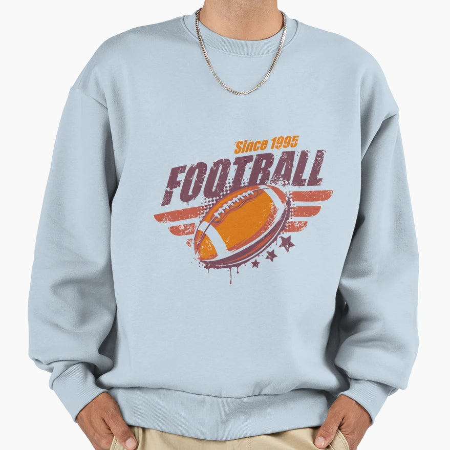 Since 1995 American Football Badge T-Shirt - Unique Graphic for Adults - T-Shirt, Sweatshirt, Hoodie