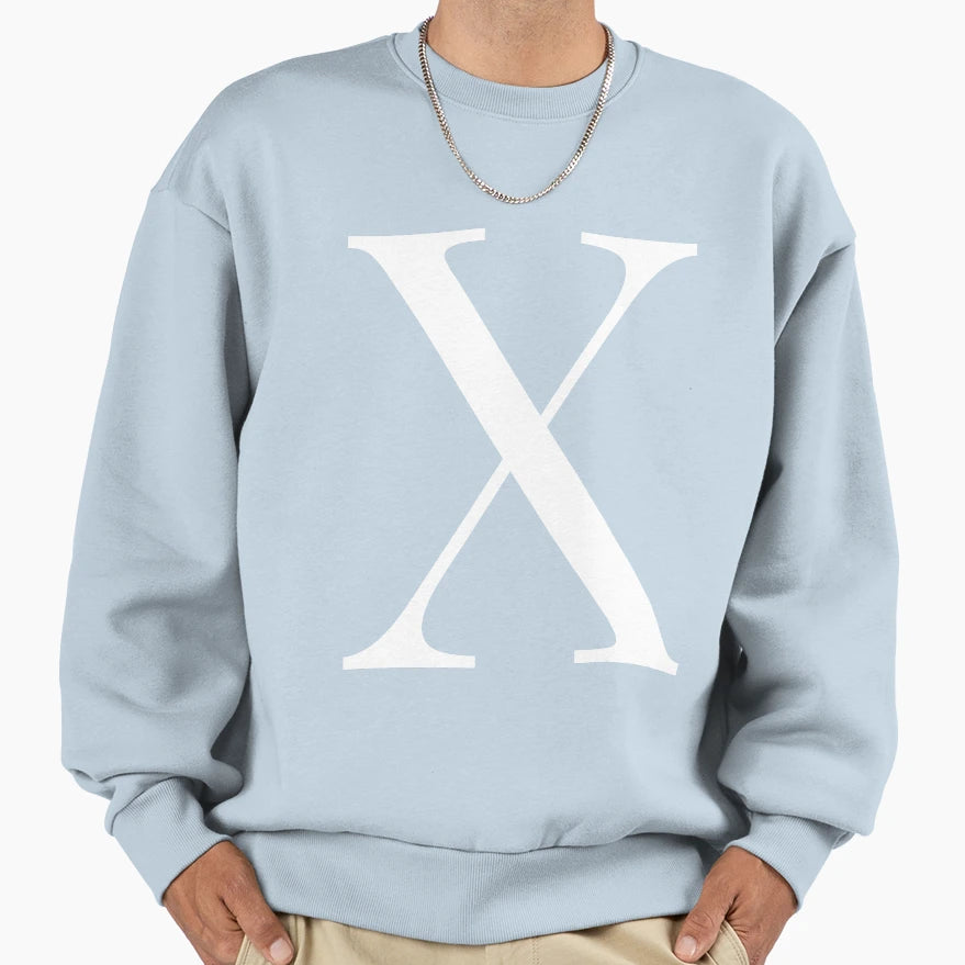 Alphabet X Sweatshirt - Fun Novelty Design Unisex - T-Shirt, Sweatshirt, Hoodie