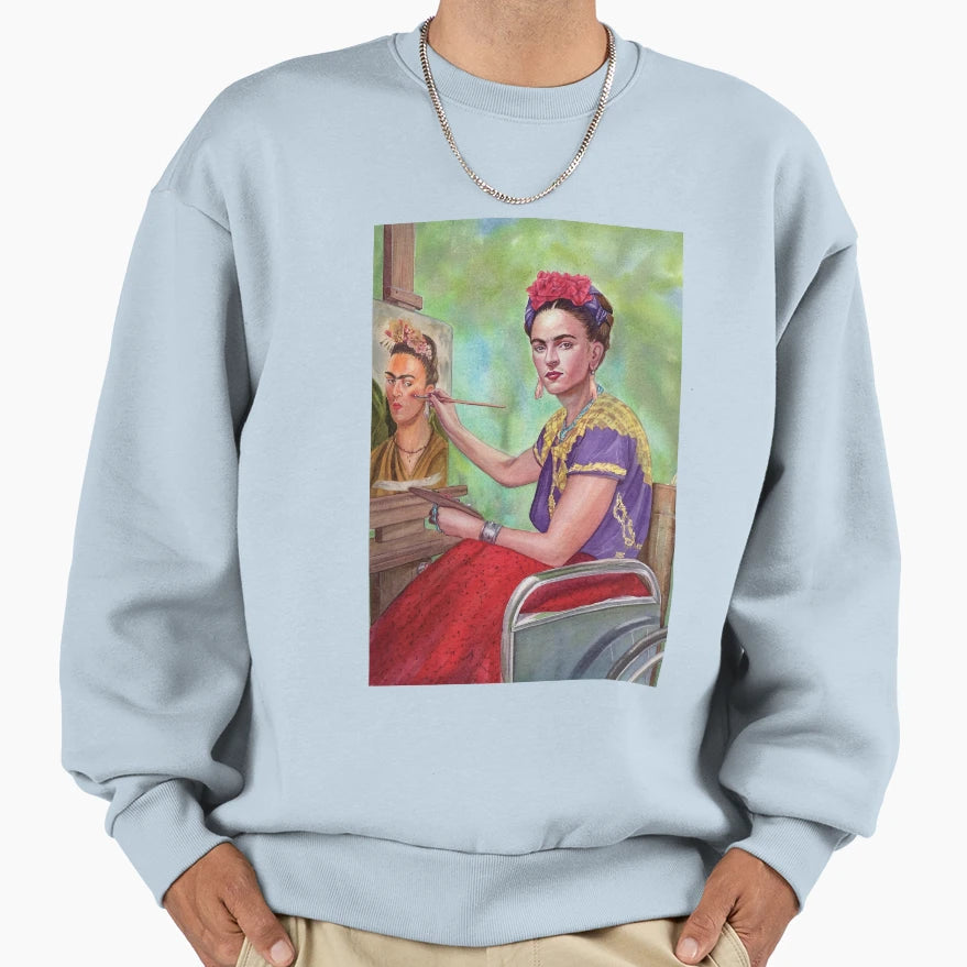 Frida Kahlo Sweatshirt - Streetwear Style Men Women - T-Shirt, Sweatshirt, Hoodie