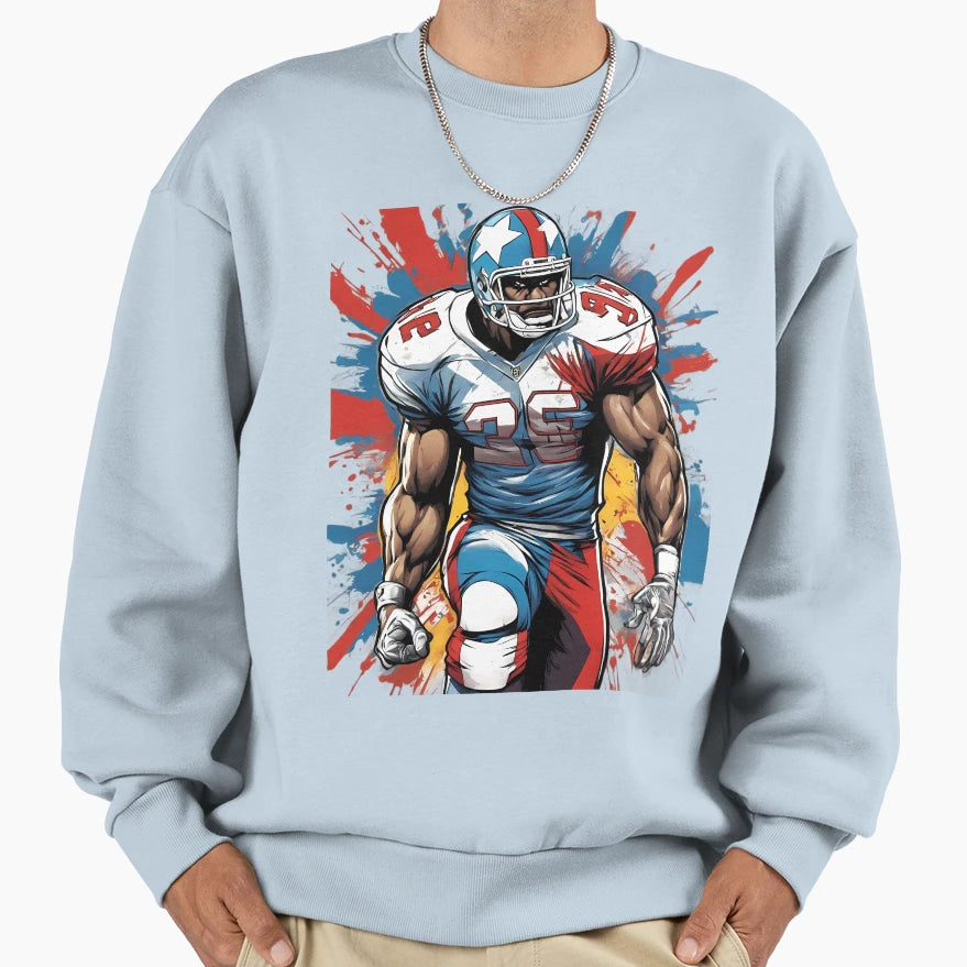Interception American Football Sweatshirt - Novelty Apparel Men Women - T-Shirt, Sweatshirt, Hoodie