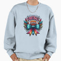 Football Mom Bow Sweatshirt - Unique Graphic Men Women - T-Shirt, Sweatshirt, Hoodie