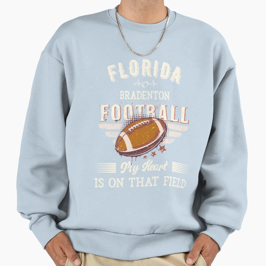 Florida Bradenton American Football T-Shirt - Graphic Print Unisex - T-Shirt, Sweatshirt, Hoodie