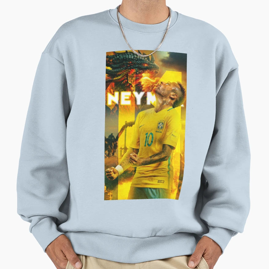 Art Neymar Wallpaper Sweatshirt - Trendy Graphic Men Women - T-Shirt, Sweatshirt, Hoodie