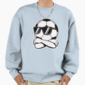 Soccer Ball Emoji Sweatshirt - Unique Graphic Unisex - T-Shirt, Sweatshirt, Hoodie