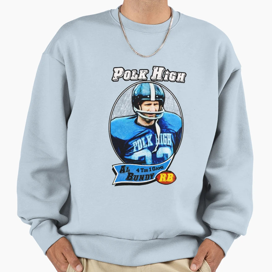 My Favorite Al Bundy Football Card Sweatshirt - Minimalist Print Men Women - T-Shirt, Sweatshirt, Hoodie