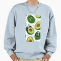 Avocado Wearing Sporty Football Sweatshirt - Graphic Print Men Women - T-Shirt, Sweatshirt, Hoodie
