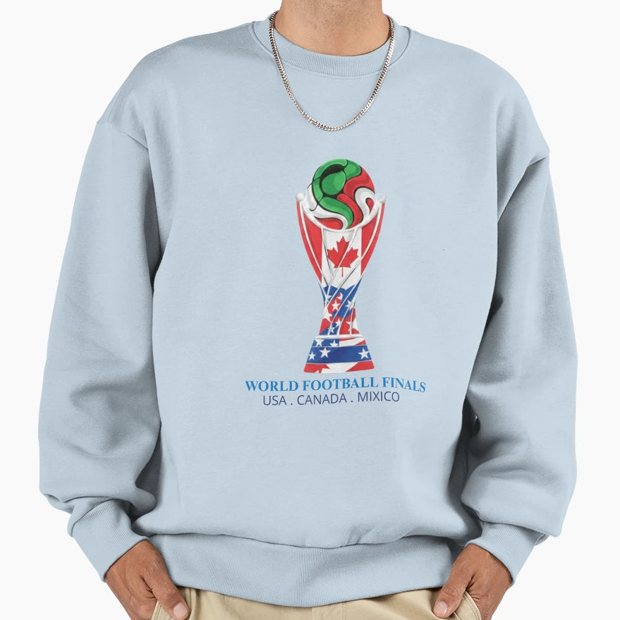 World Football Finals Trophy Sweatshirt - Casual Everyday Wear for Adults - T-Shirt, Sweatshirt, Hoodie