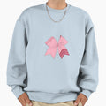 Sparkly Cheer Bow Sweatshirt - Fun Novelty Design for Adults - T-Shirt, Sweatshirt, Hoodie