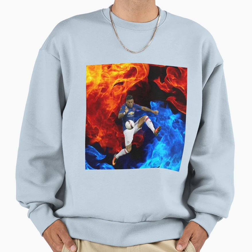 Frames Red Wallpaper Sweatshirt - Streetwear Style Unisex - T-Shirt, Sweatshirt, Hoodie