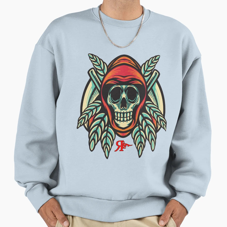 Rogue Skull 02 Tattoo Graffiti Art Sweatshirt - Custom Art Print Men Women - T-Shirt, Sweatshirt, Hoodie