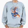Splash Skull Sweatshirt - Casual Everyday Wear Unisex - T-Shirt, Sweatshirt, Hoodie