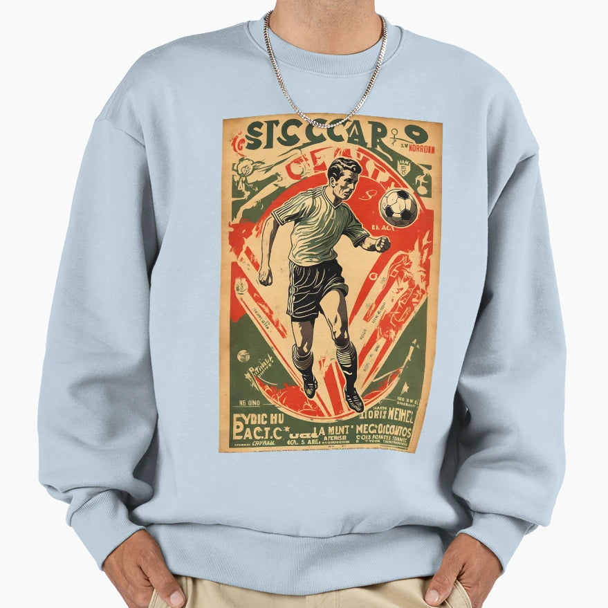 Football Sweatshirt - Custom Art Print Men Women - T-Shirt, Sweatshirt, Hoodie