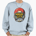 Kansas City Football Helmet Sweatshirt - Minimalist Print for Adults - T-Shirt, Sweatshirt, Hoodie