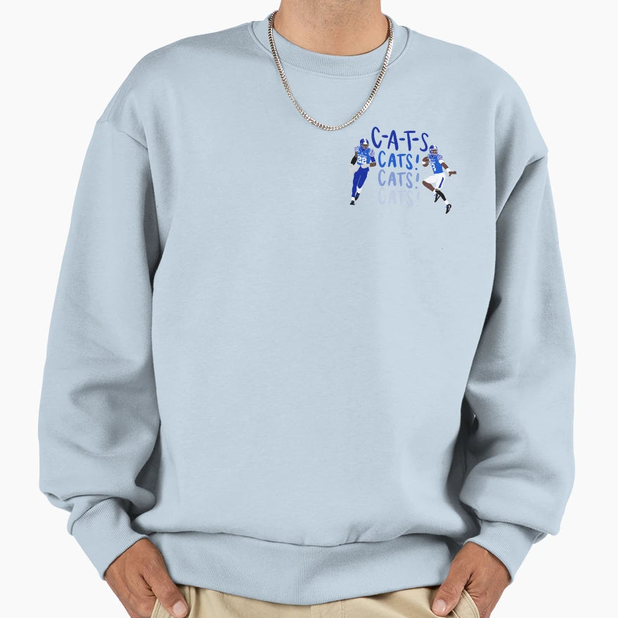 Uk Wildcats Football Cheer Sweatshirt - Aesthetic Graphic Unisex - T-Shirt, Sweatshirt, Hoodie