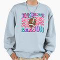 Colorful Touchdown Season Sweatshirt - Aesthetic Graphic Men Women - T-Shirt, Sweatshirt, Hoodie