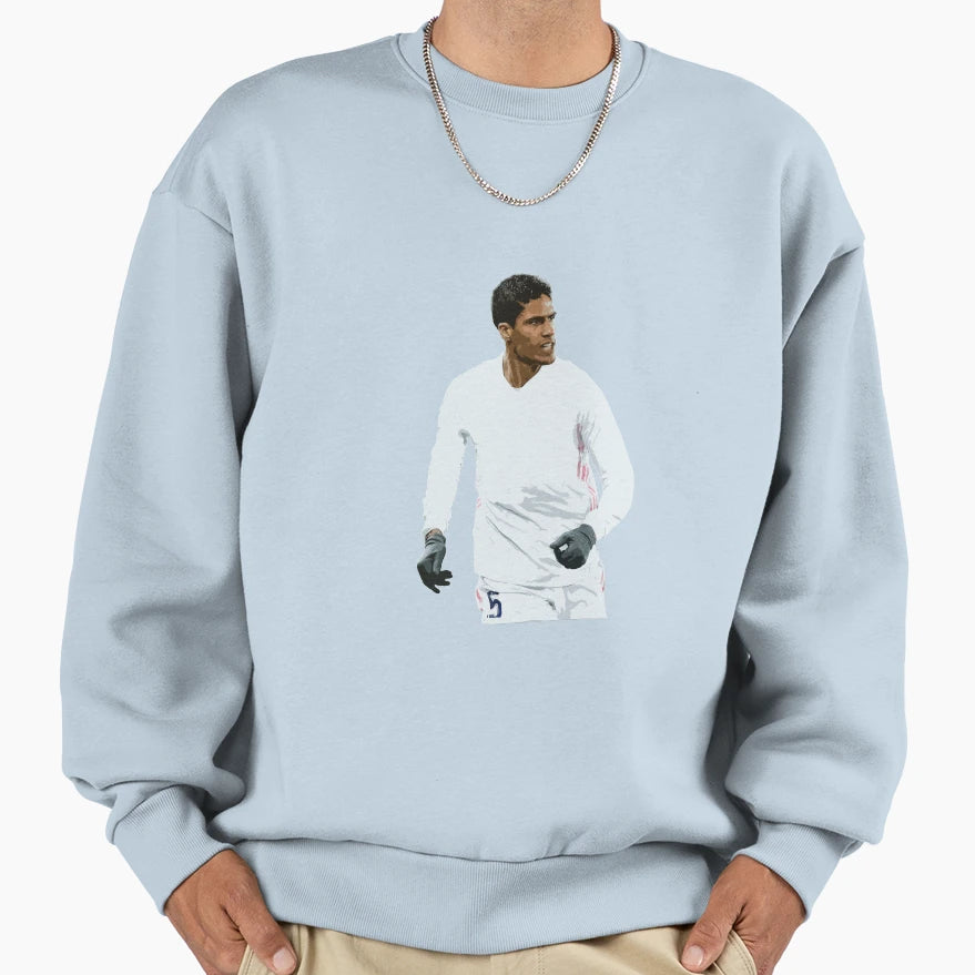 Varane Football Sweatshirt - Minimalist Print for Adults - T-Shirt, Sweatshirt, Hoodie