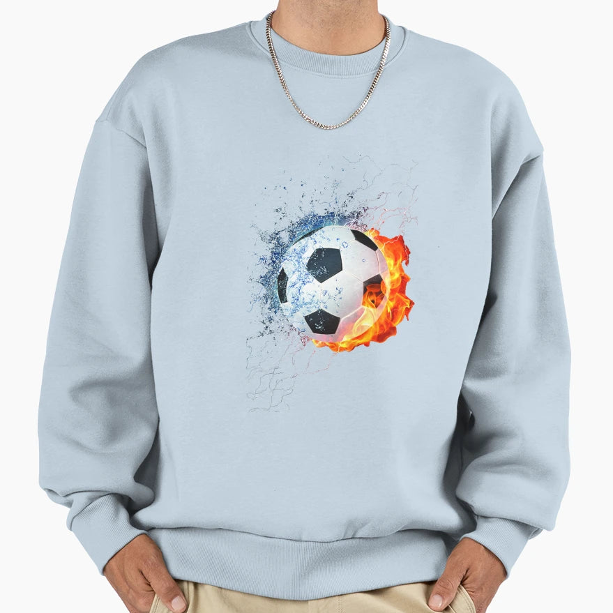 Football Sweatshirt - Graphic Print Unisex - T-Shirt, Sweatshirt, Hoodie