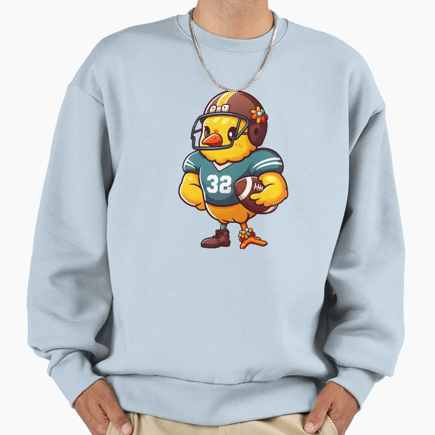Thanksgiving Football Turkey Sweatshirt - Streetwear Style for Adults - T-Shirt, Sweatshirt, Hoodie
