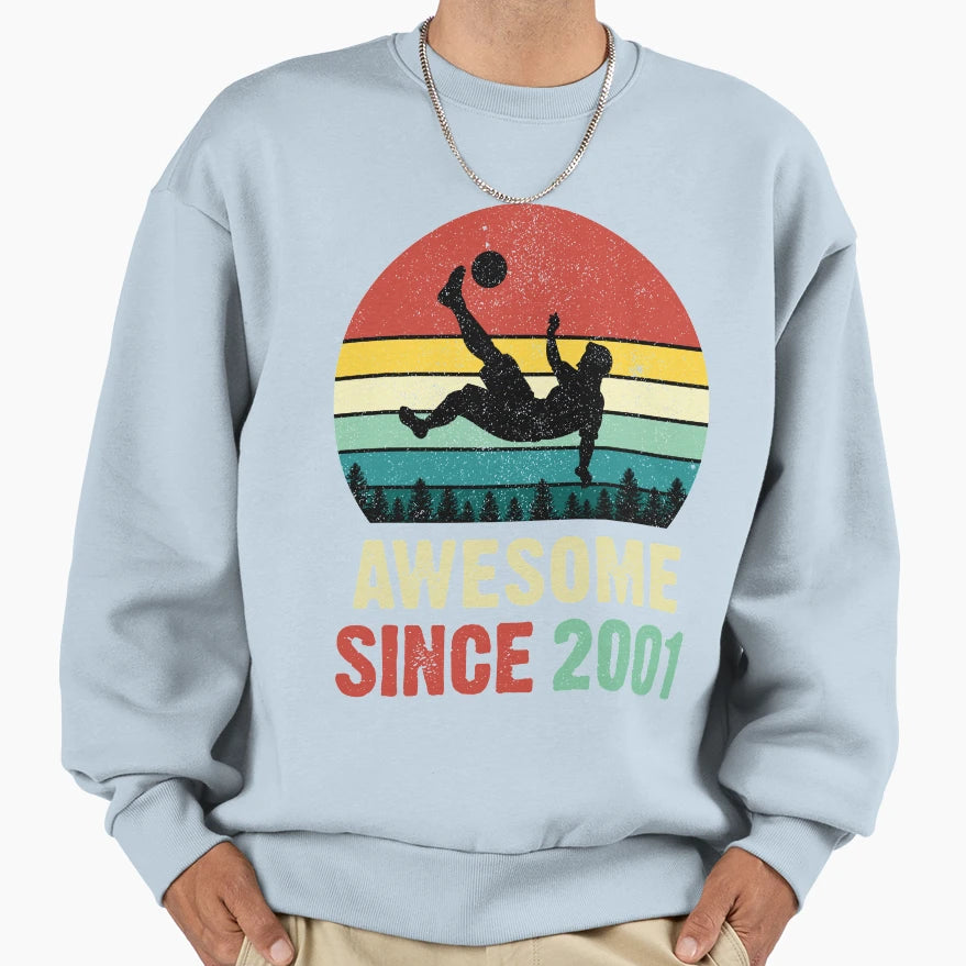 20Th Birthday Soccer Lovers Sweatshirt - Novelty Apparel for Adults - T-Shirt, Sweatshirt, Hoodie