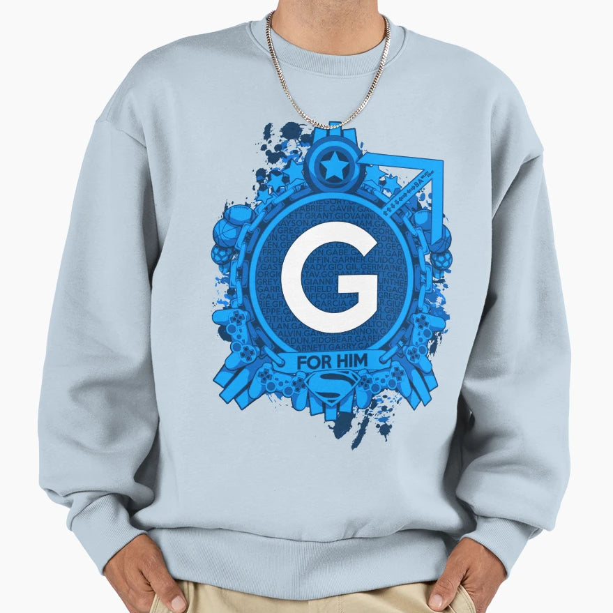 Him G Sweatshirt - Aesthetic Graphic Men Women - T-Shirt, Sweatshirt, Hoodie