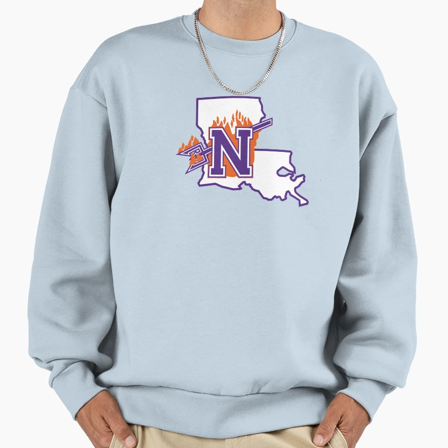 Demons Northwestern State Sweatshirt - Novelty Apparel Men Women - T-Shirt, Sweatshirt, Hoodie