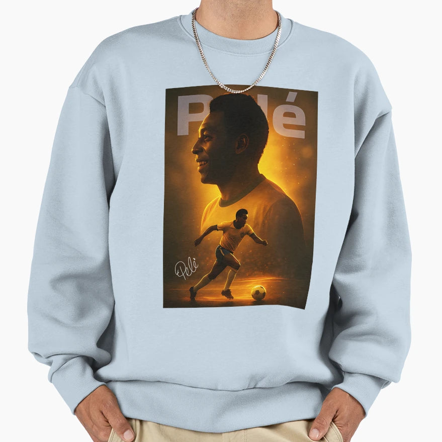 Pele Sweatshirt - Graphic Print for Adults - T-Shirt, Sweatshirt, Hoodie