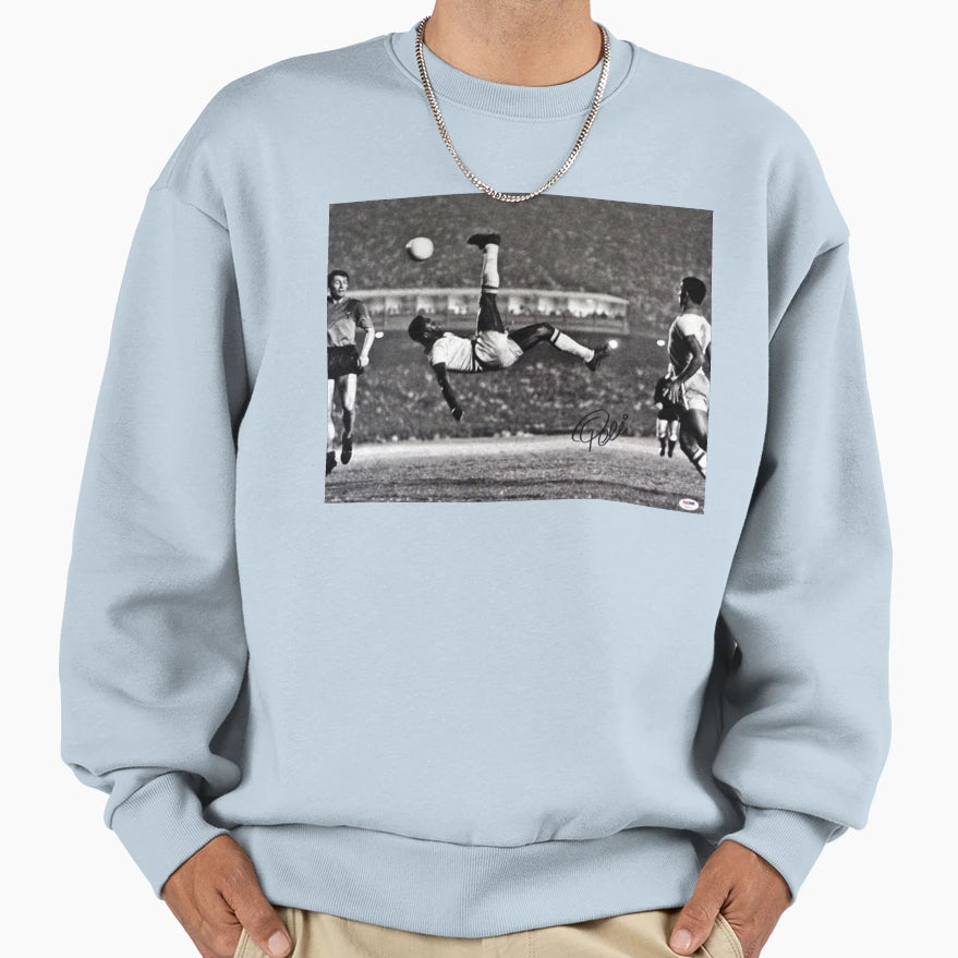 Back Kick Pele Sweatshirt - Novelty Apparel for Adults - T-Shirt, Sweatshirt, Hoodie