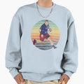 Rugby Player Sunset Grunge Texture Sweatshirt - Unique Graphic Men Women - T-Shirt, Sweatshirt, Hoodie