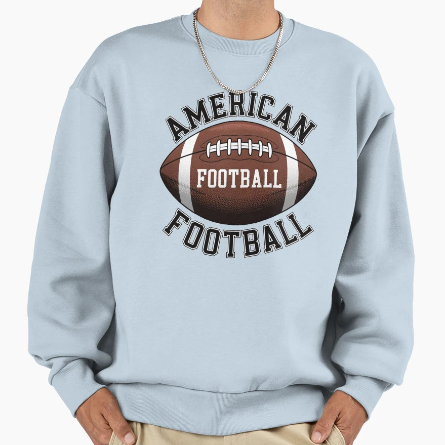 American Football Sweatshirt - Aesthetic Graphic Unisex - T-Shirt, Sweatshirt, Hoodie