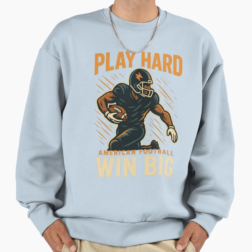 American Football Sweatshirt - Unique Graphic Unisex - T-Shirt, Sweatshirt, Hoodie