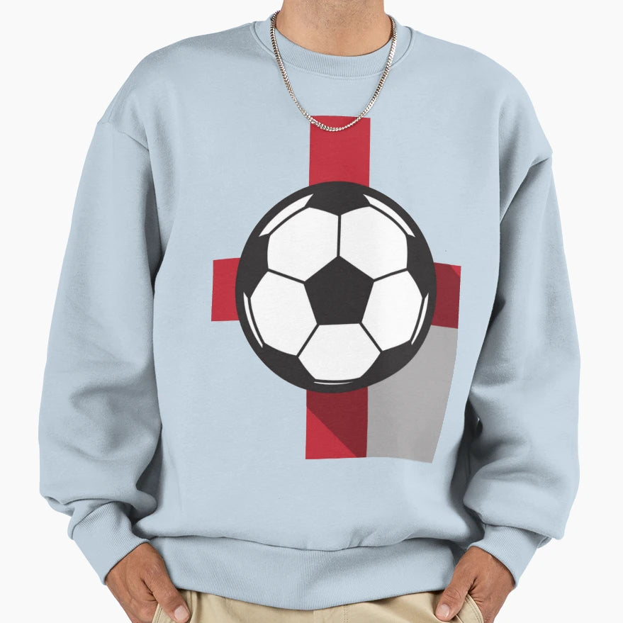 England Football Football Icon England Sweatshirt - Graphic Print Unisex - T-Shirt, Sweatshirt, Hoodie