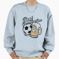 Best Combination Beer And Football Sweatshirt - Aesthetic Graphic Unisex - T-Shirt, Sweatshirt, Hoodie