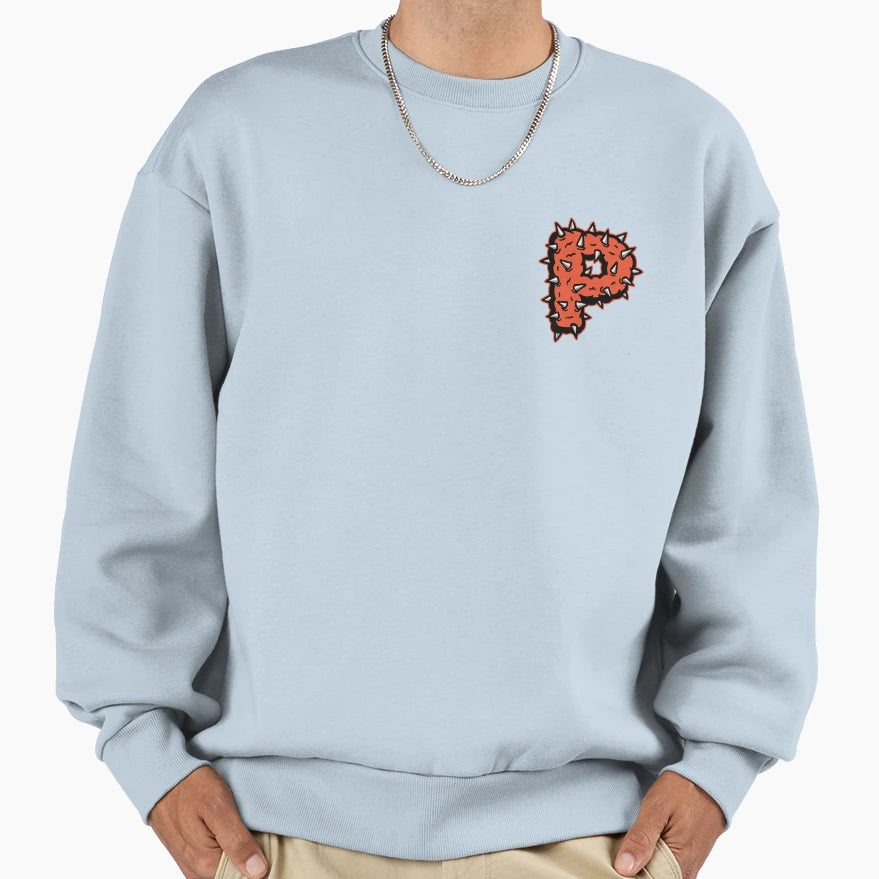 Iron Patty Spike Sweatshirt - Fun Novelty Design for Adults - T-Shirt, Sweatshirt, Hoodie