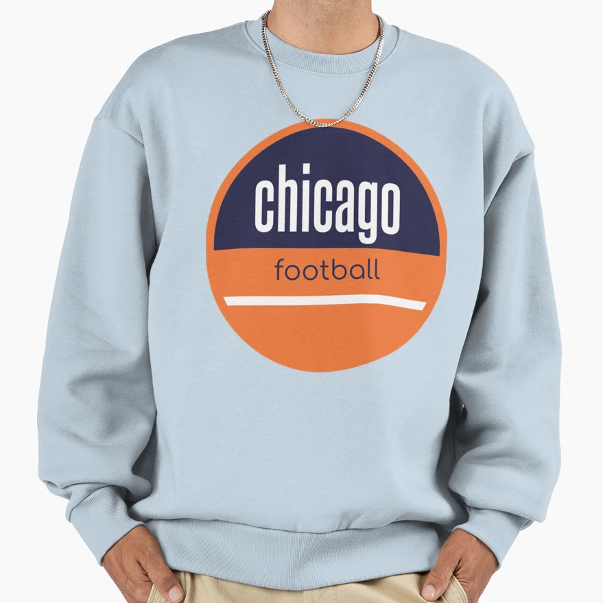 Chicago Football Sweatshirt - Streetwear Style for Adults - T-Shirt, Sweatshirt, Hoodie