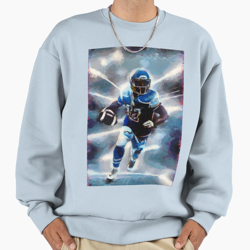 American Football Full Force Photo Sweatshirt - Graphic Print for Adults - T-Shirt, Sweatshirt, Hoodie