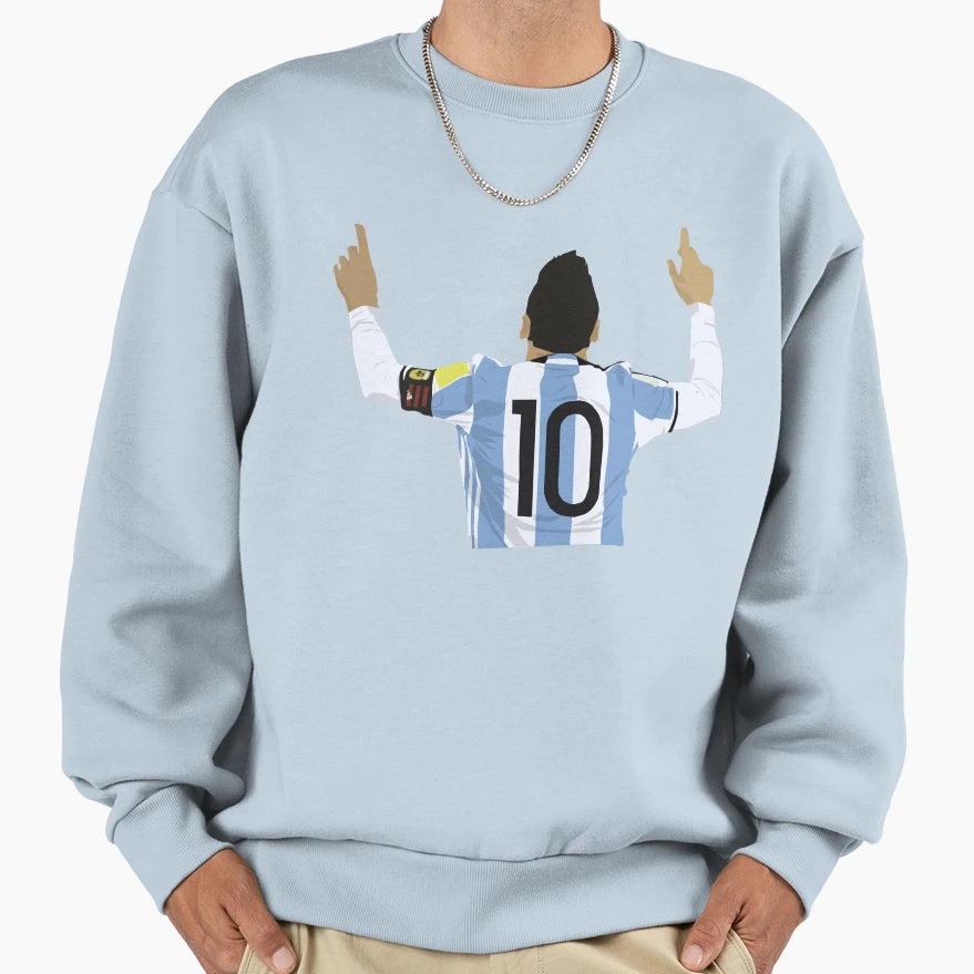 Leo M10 Sweatshirt - Novelty Apparel Unisex - T-Shirt, Sweatshirt, Hoodie