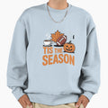 Tis Season Football Pumpkin Spice Sweatshirt - Custom Art Print Men Women - T-Shirt, Sweatshirt, Hoodie