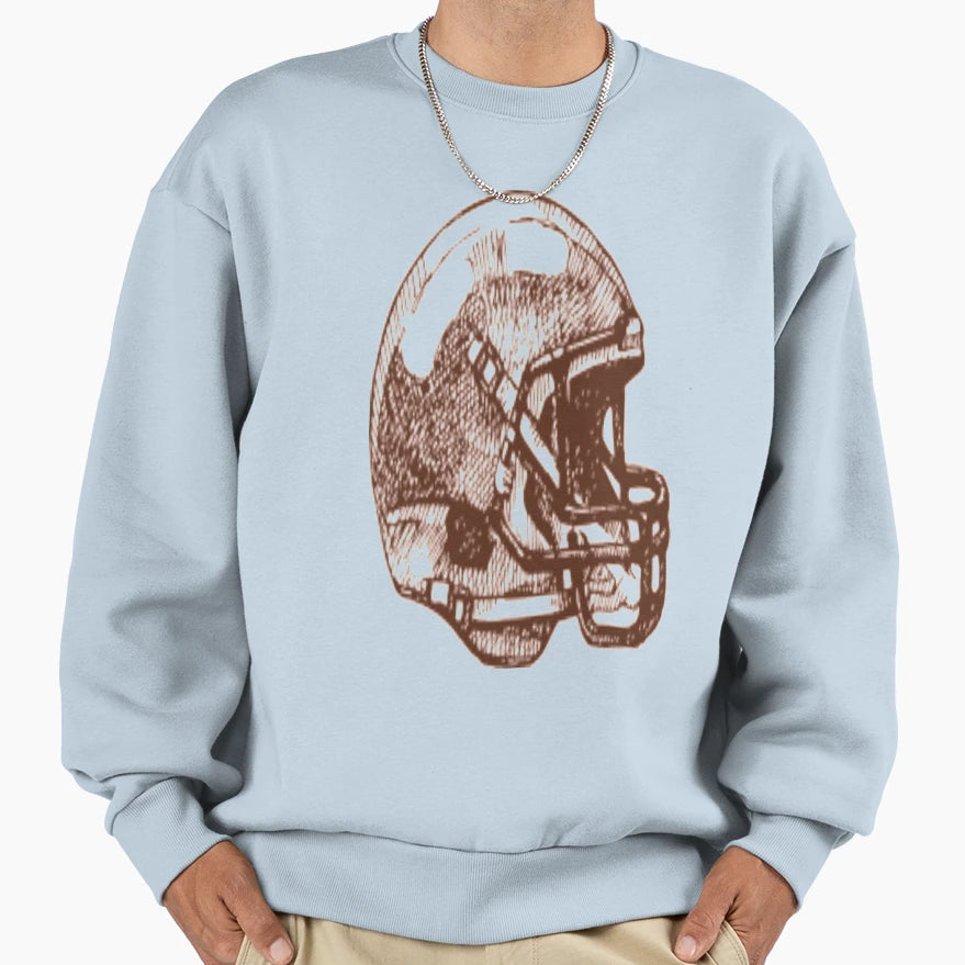 Nfl Helmet Football Sweatshirt - Trendy Graphic Men Women - T-Shirt, Sweatshirt, Hoodie