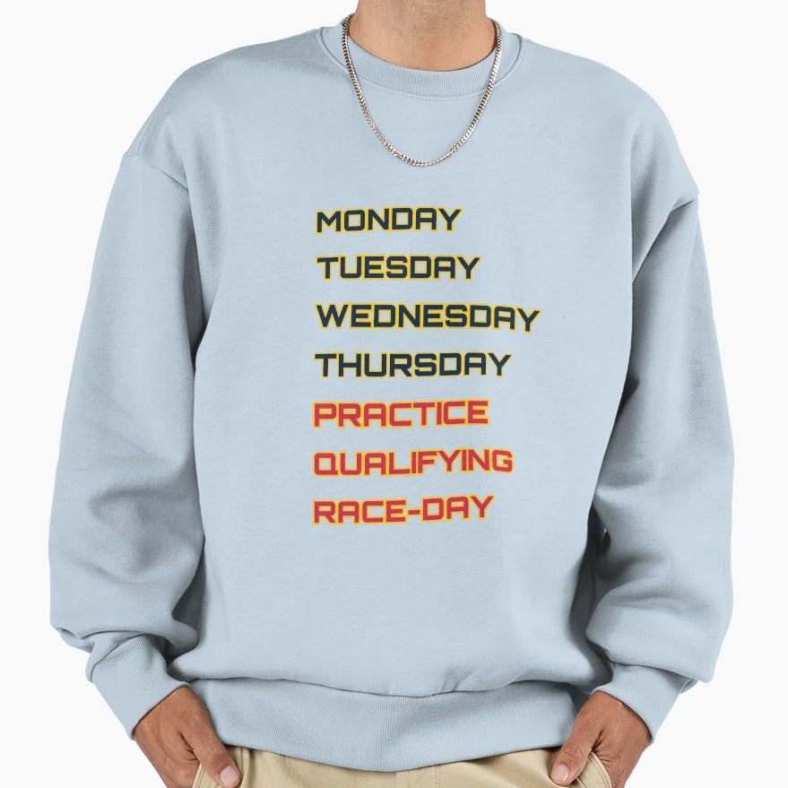 Rbr Days Race Week Sweatshirt - Novelty Apparel Men Women - T-Shirt, Sweatshirt, Hoodie
