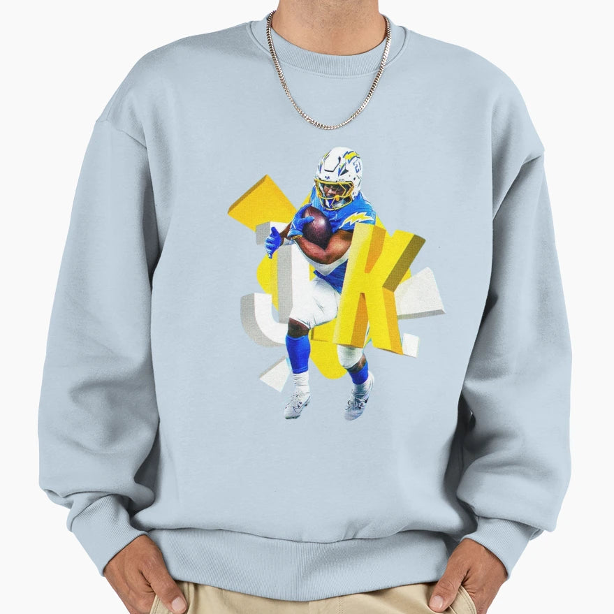Jk Dobbins Chargers Sweatshirt - Trendy Graphic Unisex - T-Shirt, Sweatshirt, Hoodie